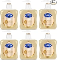 Carex Advanced Care Shea Butter Antibacterial Hand Wash Pack of 6, Hand Soap with 3X moisturisers* for beautifully soft hands. Antibacterial soap with an indulgent fragrance, 250ml. Packaging may vary