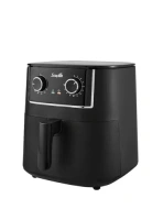 Scoville SVAFN001B3C 6.5L Manual Air Fryer Low Fat Healthy Cooking Fryer Black