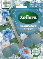 Zoflora Blue Lotus & Waterlily Toilet Rim Block (Pack of 1)