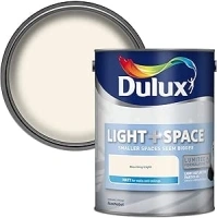 Dulux 5090947 Light & Space Matt Emulsion Paint, Morning Light, 5 Liters