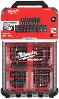 Milwaukee 4932480946 3/8 Drive Packout Deep Impact Shockwave Socket Set 19 Piece