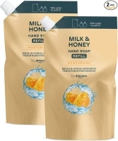 by Amazon Milk & Honey Hand Soap Refill, 2 x 1000ml