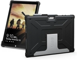 UAG Microsoft Surface Pro (2017) & Surface Pro 4 Feather-Light Composite [BLACK] Aluminum Stand Military Drop Tested Case