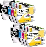 KINGWAY LC3219XL Ink Cartridges for Brother LC3217 LC3219XL Ink Cartridges Multipack for Brother MFC-J5330DW MFC-J5730DW MFC-J5930DW MFC-J6530DW MFC-J6930DW MFC-J6935DW MFC-J5335DW Printer, 8 Pack