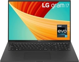 LG Electronics gram 2023 17Z90R 17 inch ultra-lightweight laptop, 13th Gen Intel Evo i7-1360P platform, 16GB RAM, 2TB SSD, Dolby ATMOS, Windows 11 (Obsidian Black)