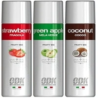 ODK Strawberry Puree 750ml - Fruit Puree for Cocktails in a Squeeze Bottle