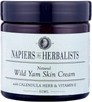 Napiers Vegan Wild Yam and Marigold Cream - Natural Relief for Menopause and Perimenopause Symptoms and Dry Skin - 60 ML (Scentless)