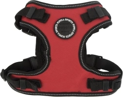 Puppia PLRA-HF9323-RD-S Red Trek Safety Harness F Pet-Vest-Harnesses, Small