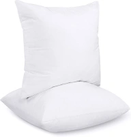 Utopia Bedding Cushion Inner Pads (Pack of 2), 35 x 35 cm (14 x 14 inches) Cushion Stuffer Inserts, Hollowfibre Pillows (White)