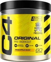 C4 Original Beta Alanine Sports Nutrition Bulk Pre Workout Powder for Men & Women | Best Pre-Workout Energy Drink Supplements | Creatine Monohydrate | Pineapple | 60 Servings