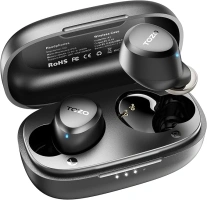 TOZO A1 Wireless Earbuds, Bluetooth 5.3 Earphones, Support APP EQ Setting, 30H Long Playtime, Ear Buds with HiFi Stereo Sound, Light-Weight Wireless Earphones, IPX5 Waterproof