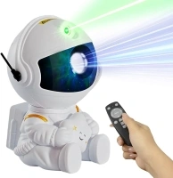 Romwish Night Light Projector, 7 Colors Sternenhimmel Projektor with Remote, Magnetic Detachable Head Sternenlicht Projektor for Kids, Party, Home Theatre