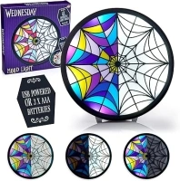 WOW! STUFF Wednesday Window Moodlight with Multi-Modes | Wednesday Addams Giftable Light | Official Merchandise, Collectibles, Toys and Gifts for Teens, Adults and Fans of the hit Netflix Series