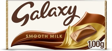 Galaxy Smooth Milk Chocolate Bar, Chocolate Gift, Movie Night Snacks, Sharing Bar 100g