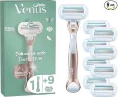 Gillette Venus Deluxe Smooth Sensitive Rose Gold Women