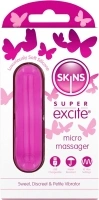 SKINS Silicone Rechargeable Bullet Vibrator - Rechargeable Mini Vibrator Bullet and Womens Sex Toys & Clitoral Vibrator for Women