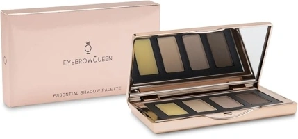 New Eyebrowqueen - Medium Brown Brow Shadow Palette with Brow Primer…