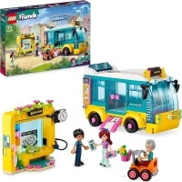 LEGO Friends Heartlake City Bus Toy, Mini-Dolls