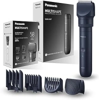 Panasonic ER-CTW1 MULTISHAPE, Wet & Dry Electric Beard Trimmer and Hairclipper for men, Long beards, with rechargeable Ni-MH battery body, Modular Personal Care System