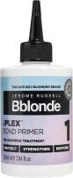 Jerome Russell Bblonde JPLEX 1 Bond Primer - Pre Shampoo Hair Treatment to Protect, Strengthen & Restore Hair, Strengthen & Nourish Damaged Bonds, 200ml