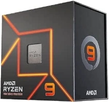 AMD Ryzen 9 7950X Processor, 16 Cores/32 Jailless Threads, Zen 4 Architecture, 64MB L3 Cache, 170W TDP, Up to 5.7 GHz Boost Frequency, Socket AMD 5, DDR5 & PCIe 5.0, No Heatsink