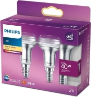 Philips LED Premium Classic R50 Reflector Light Bulb [E14 Small Edison Screw] 2.8W - 40W Equivalent, Warm White (2700K), Non Dimmable