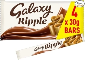 Galaxy Ripple Milk Chocolate Multipack 4 x 30g