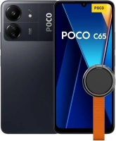 Xiaomi POCO C65 Black-Smartphone 8+256G-MediaTek Helio G85 processor,Smooth 6.744”90Hz display,18W fast charging(UK Version+2 Years Warranty)