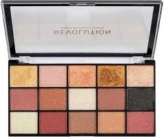 Revolution Beauty London, Reloaded, Eyeshadow Palette, Affection, 15 Shades, 16.5g