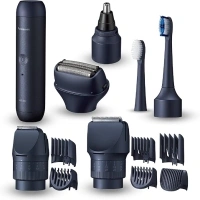 Panasonic All in one MULTISHAPE,Wet & Dry Electric Beard,Hair and Body Trimmer for Men,3-Blade Shaver, Electric Toothbrush,Nose/Ear/Facial Trimmer,Rechargeable Li-ion body,Modular Personal Care System