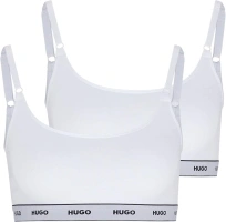 HUGO Womens Bralette 2 Pack