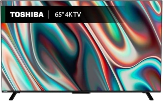 Toshiba 65”UV2363DB 4K Smart VIDAA TV, Ultra HD, HDR10, Freeview Play, Disney+, Prime Video, Netflix, Dolby Audio, Works with Alexa, Works with Google Assistant, VIDAA Voice