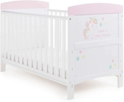 Obaby Grace Inspire Cot Bed - Unicorn