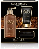 Baylis & Harding Black Pepper & Ginseng Luxury Hand Protector Gift Set - Vegan Friendly