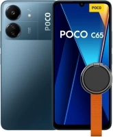 POCO C65 Blue-Smartphone 8+256G-MediaTek Helio G85 processor,Smooth 6.744”90Hz display,18W fast charging(UK Version+2 Years Warranty)