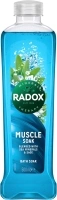 Radox Mineral Therapy Muscle Soak Bath Soak uniquely blended with minerals & herbs for a restorative bubble bath 500 ml