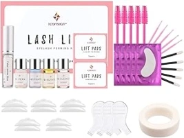 Bestauty Lash Lift Kit, Tools for Lash Lift Professional Eyelash Perm Kit for Eyelash Extensions and Curling, Semi-Permanent Curling Perming Wave for Home Salon