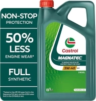 Castrol MAGNATEC 5W-40 DPF Engine Oil 5L, black