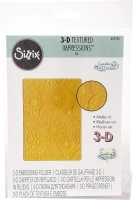 Sizzix 3-D Textured Fades Embossing Folder 663206, One Size, Paper, Mosaic Gems