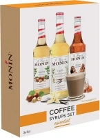 MONIN Premium Coffee Syrup Gift Set 3 x 5 cl