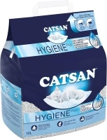 Catsan Hygiene Non-Clumping Cat Litter, 100 Percent Natural, Absorbent, 10 Litre, White