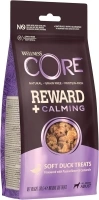 Wellness CORE Reward+ Treats Duck, Supports in Calming Your Dog, Soft Grain Free Dog Treats, 170g