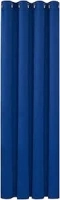 Deconovo Eyelet 108 Inch Drop Curtain Window Treatment Thermal Insulated Eyelet Curtain Blackout Curtain for Living Room 52"x 108" Royal Blue 1 PANEL