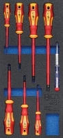 BGS 4037 | Tool Tray 1/3: VDE Screwdriver Set | 8 pcs.