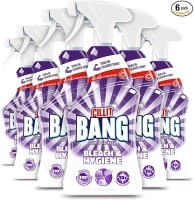 Cillit Bang Power Spray Bleach & Hygiene , Removes Stains, Germs & Dirt , Size: 750ml (Pack Of 6)