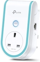 TP-Link RE365 AC1200 Mbps Wi-Fi Range Extender with AC Passthrough, Broadband/Wi-Fi Extender, Wi-Fi Booster/Hotspot with Ethernet Port, Plug and Play, Smart Signal Indicator, UK Plug