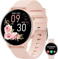 Hwagol Smart Watch (Answer/Make Calls), 1.39" Fitness Tracker, Smartwatch Heart Rate/Sleep Monitor/Pedometer/Calories, 140+ Sports Modes, Waterproof Women