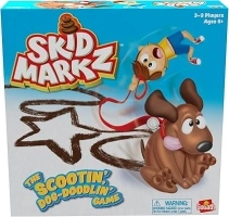 Goliath Games - Skid Markz, The Scootin, Dog-Doodlin Game for Kids, for 3-9 Players Ages 6+