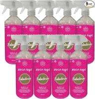 Fabulosa Multi Purpose Antibacterial Spotless Kitchen Cleaner Disinfectant Trigger Spray with Lasting Fragrance, 9 Pack, 500ml, Winter Angel (Packaging may vary)