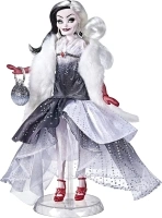 Disney Villains Style Series Cruella De Vil, Contemporary Style Fashion Doll, Collectible Toy for Girls 6 Years and Up